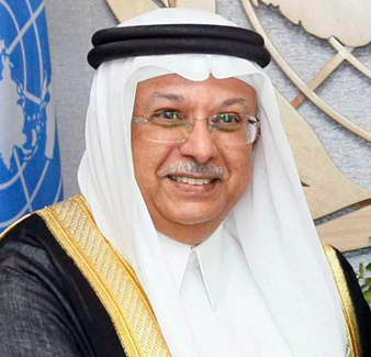 المندوب الدائم السابق لدى الأمم المتحدة عبدالله الَمعلمي