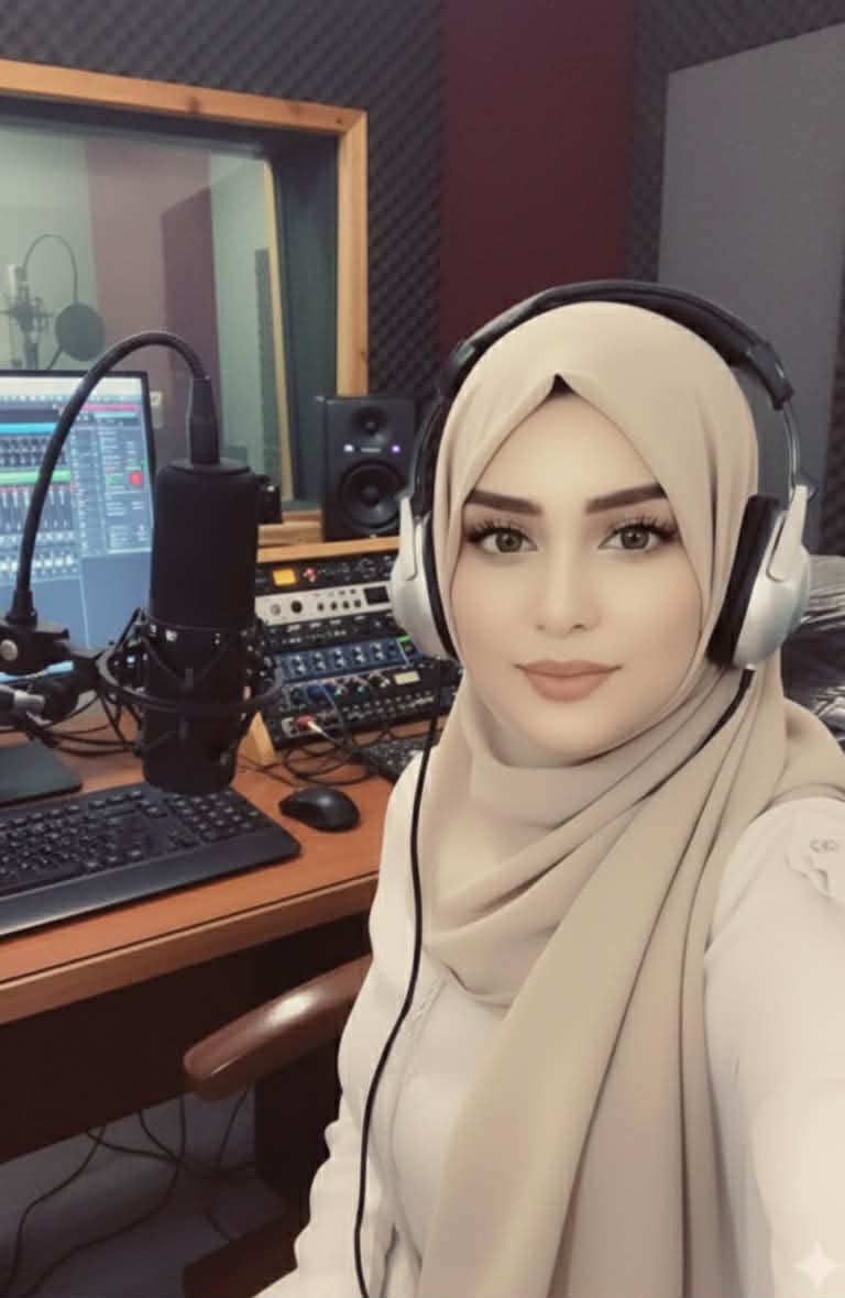 بسمة في احد البرامج الثقافية&nbsp;