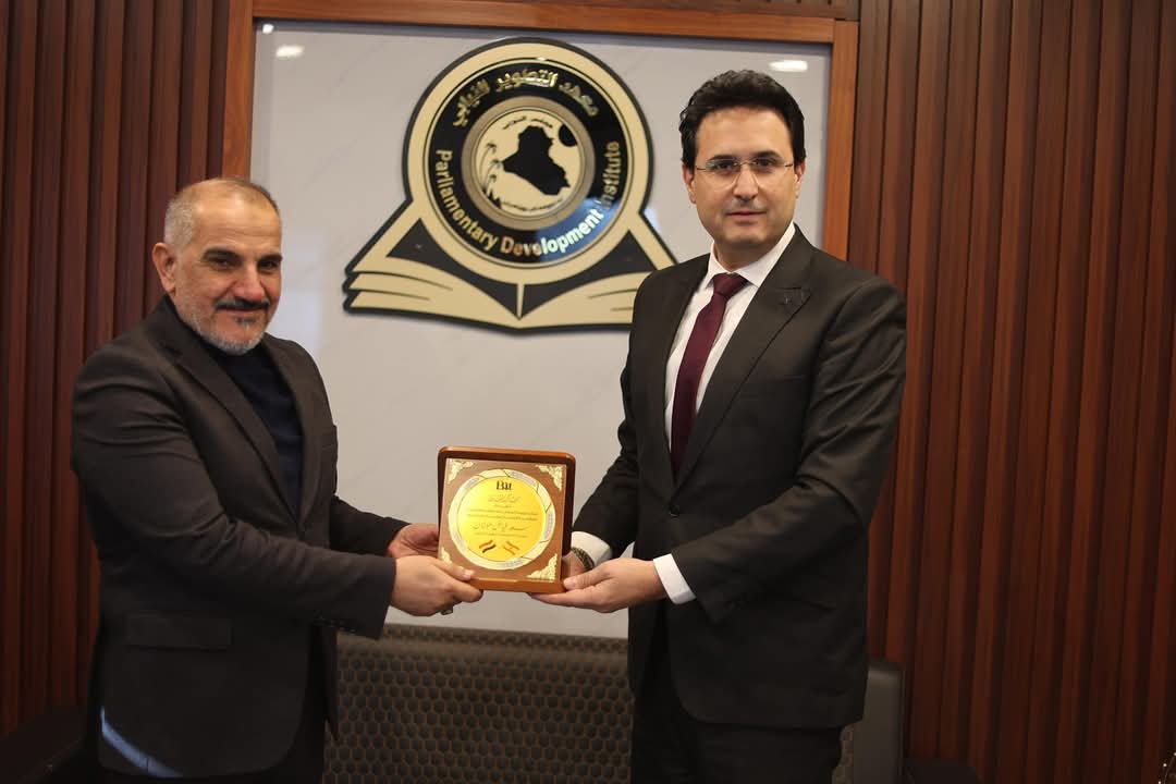 مدير عام معهد التطوير النيابي يلتقي مدير مركز بيروت الدولي للدراسات والتدريب