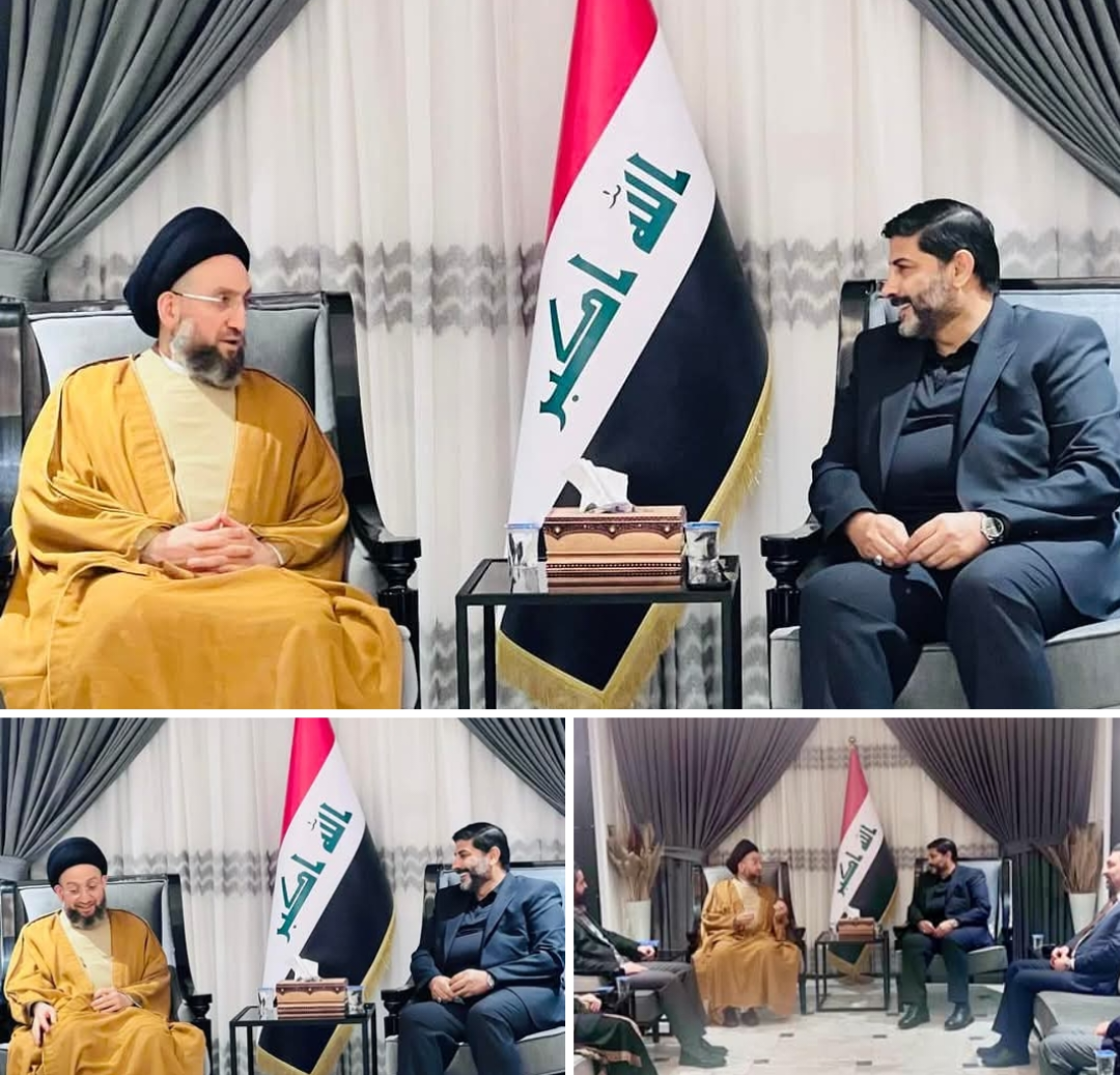 الاسدي يستقبل سماحة السيد عمار الحكيم...