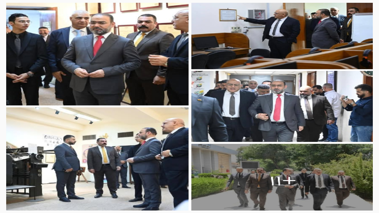 ابو رغيف يلتقي بعميد كلية الإعلام ويؤكد حرص هيئة الاعلام على التبادل الأكاديمي والتعاون بتدريب طلبة الاعلام