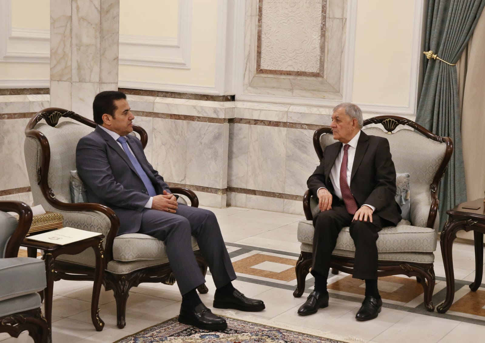 رشيد و الأعرجي يؤكدان على أهمية توحيد الخطاب الوطني