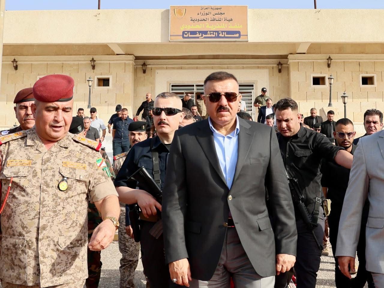 وزير الداخلية يصل المنذرية  وزير الداخلية رئيس اللجنة ويطلع على سير الاستعدادات للزيارة الاربعينية