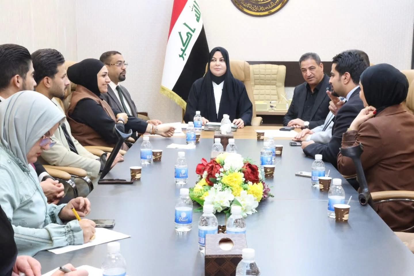 العمل النيابية تبحث مع تجمع المعوقين في العراق أبرز مطالب ذوي الإعاقة