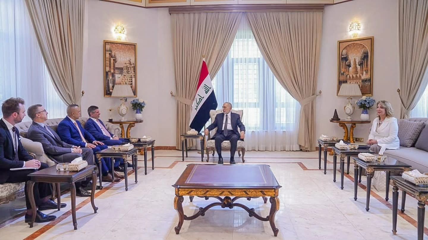 السيد رئيس مجلس النوّاب الدكتور محمود المشهدانيّ يستقبل القائم بأعمال السفارة الأمريكية في بغداد