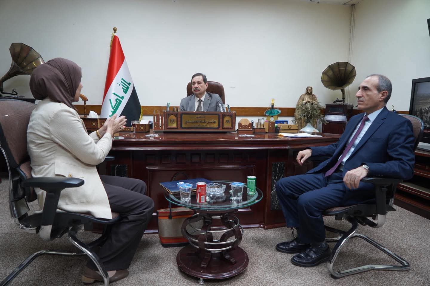 اجتماع تنسيقي بين دائرة الفنون الموسيقية ومركز حماية وصون التراث الثقافي