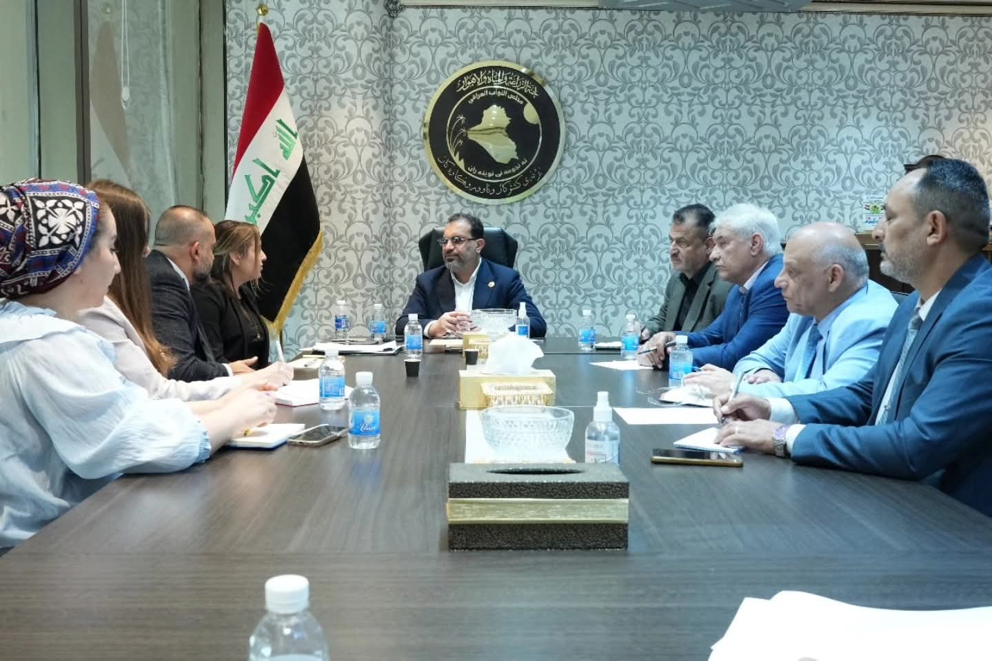 الزراعة النيابية تبحث مع معهد القانون الدولي سبل تشريع قوانين بيئية مستدامة..