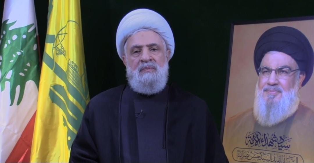 نواب لبنانيون يرومون التقدم بشكوى أمام النيابة العامة ضد امين عام حزب الله الشيخ نعيم قاسم