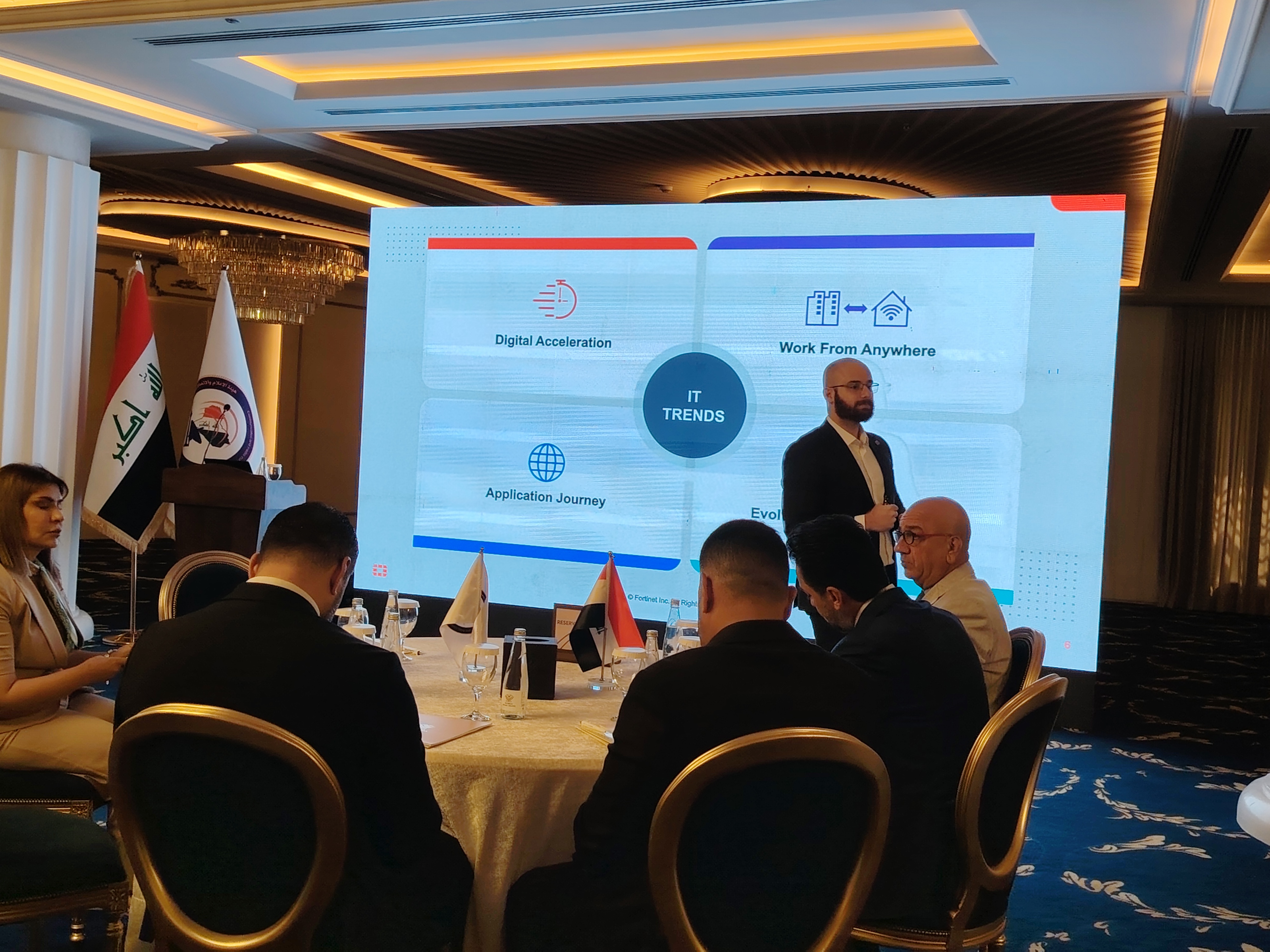 بالتعاون مع هيأة الإعلام والاتصالات  فورتينت لخدمات الأمن السيبراني  تعقد اليوم  ورشتها الاعلامية  بالأمن السيبراني.