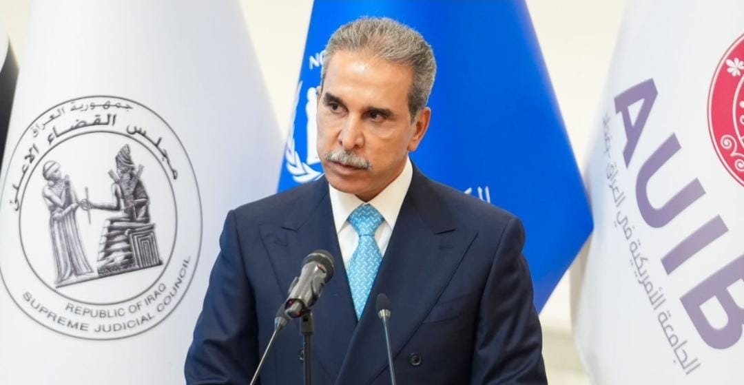 فائق زيدان يؤكد التزام القضاء الثابت باحقاق العدالة ومحاسبة المجرمين