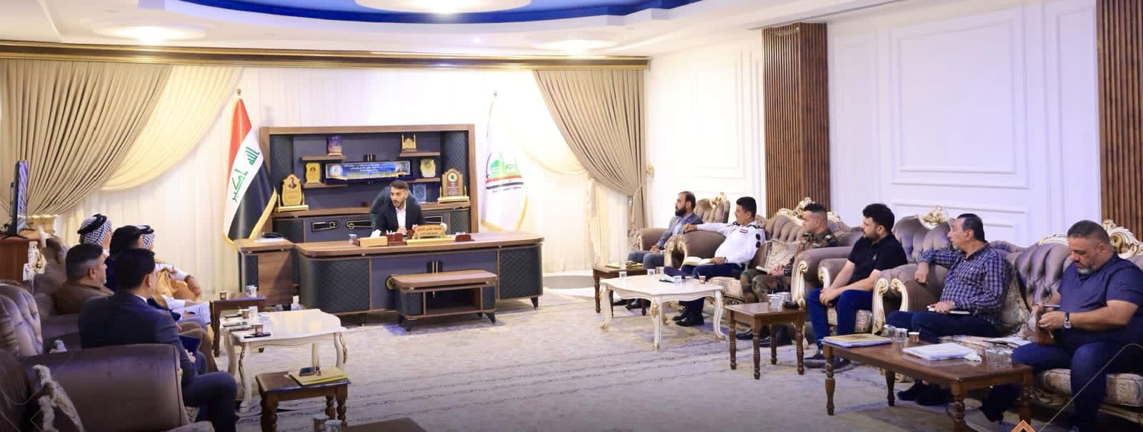 محافظ النجف يوجه بعدد من الإجراءات التنظيمية و الإدارية داخل مقبرة وادي السلام..