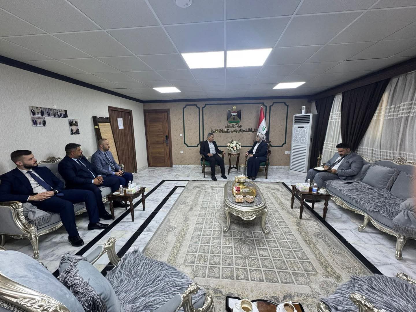 رئيس خلية الإعلام الأمني يزور الهيئة العامة لمراقبة تخصيص الواردات الاتحادية