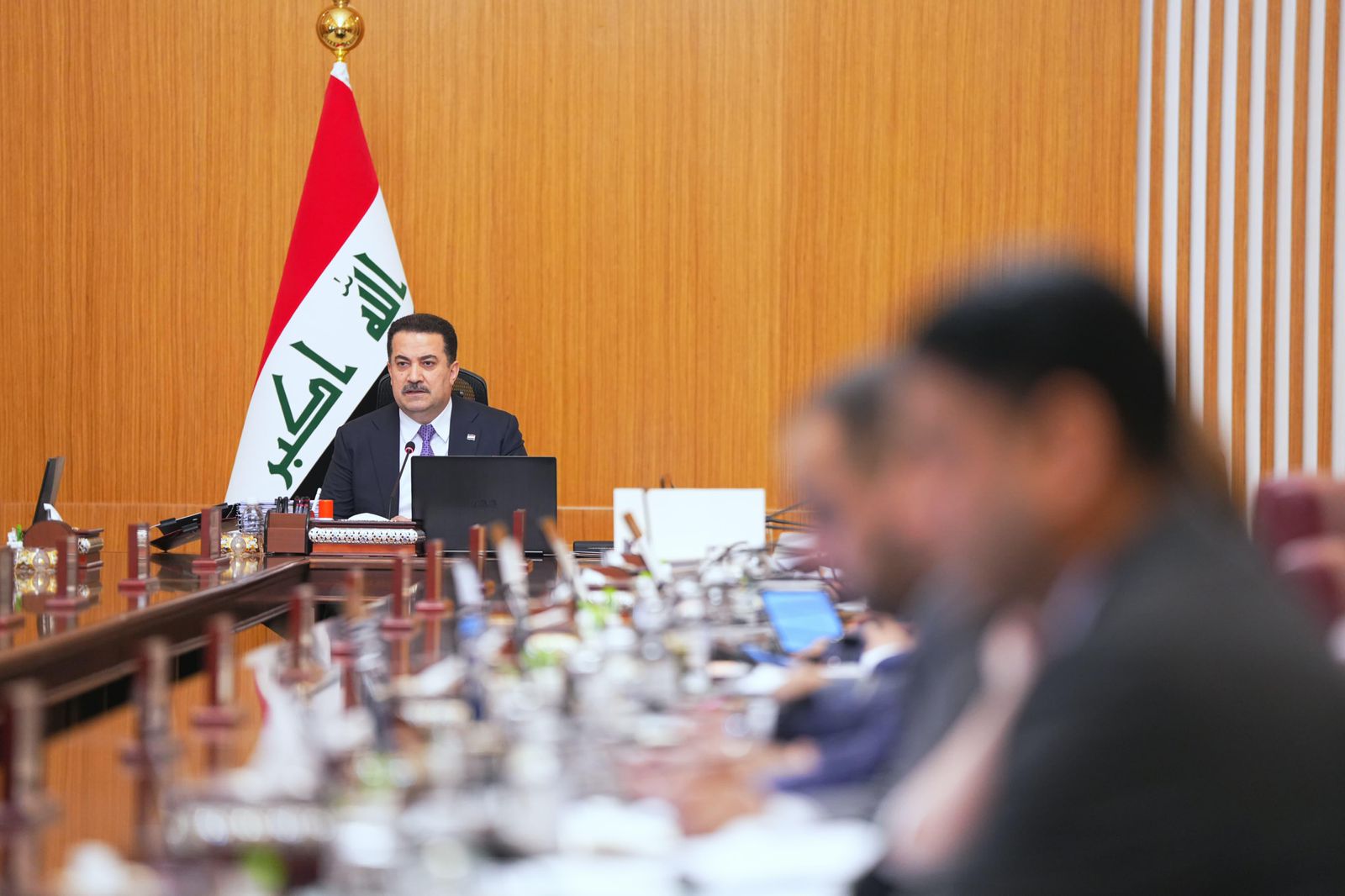 مجلس الوزراء يعقد جلسته الاعتيادية الخامسة والثلاثين برئاسة رئيس مجلس الوزراء السيد محمد شياع السوداني