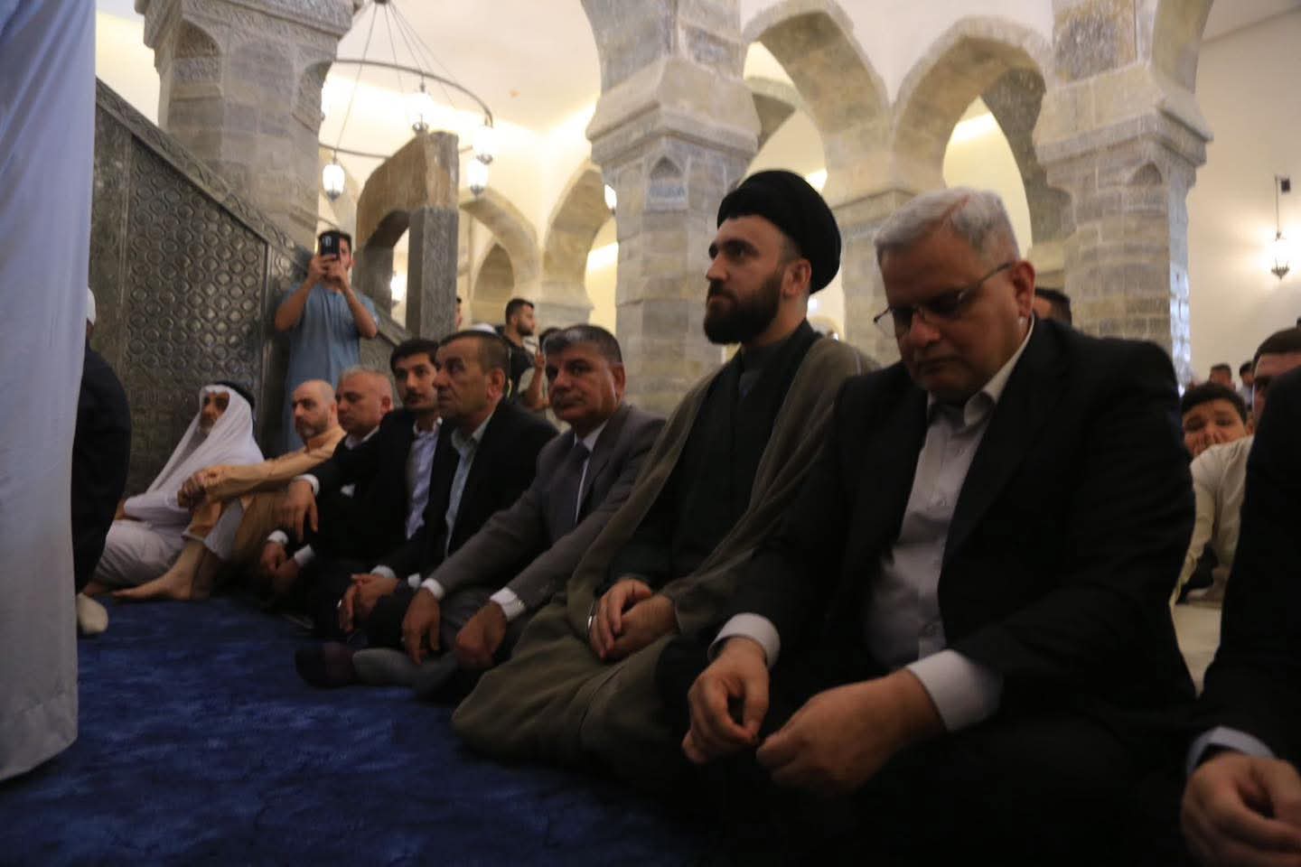 جامع النوري الكبير يصدح من جديد بصلاة مركزية أولى في نينوى..