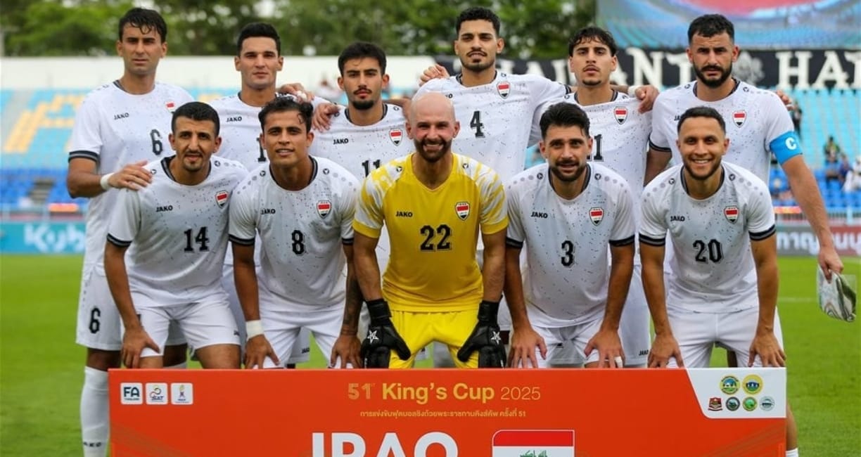 الأساسية لمنتخب العراق في نهائي كأس ملك تايلاند
