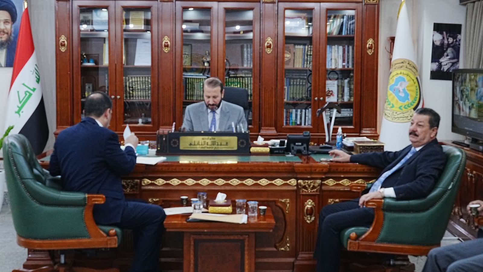 رئيس مؤسسة الشهداء يستقبل عدداً من أعضاء مجلس النواب