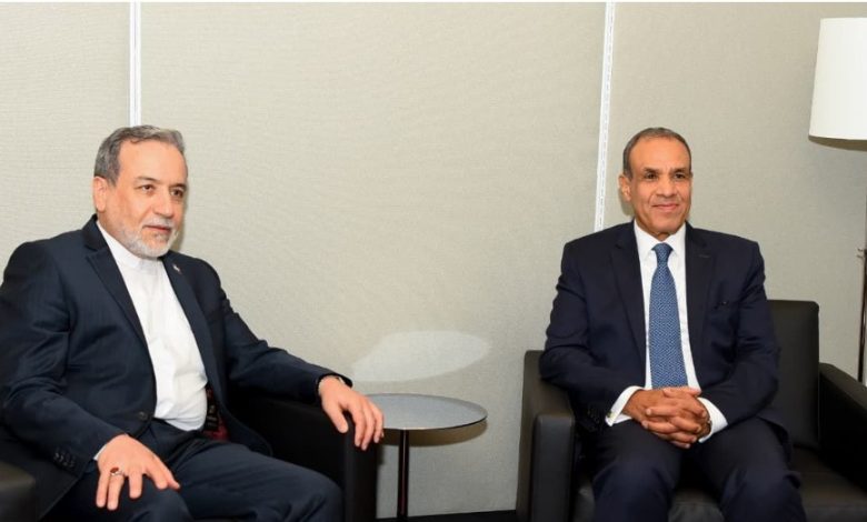 عراقجي يبحث مع نظيره المصري تطورات الملف الإيراني