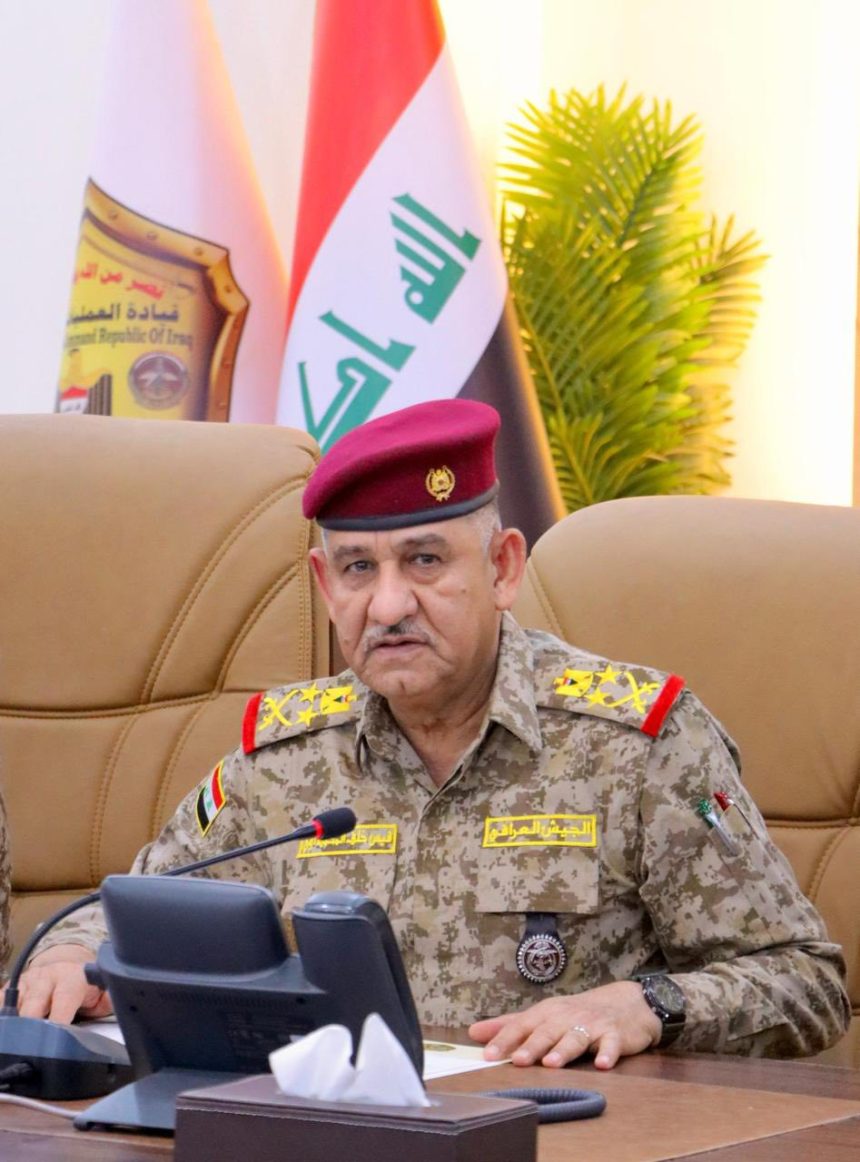نائب القائد العام للعمليات المشتركة يطلع على الخطط الأمنية التحضيرية للانتخابات في البصرة