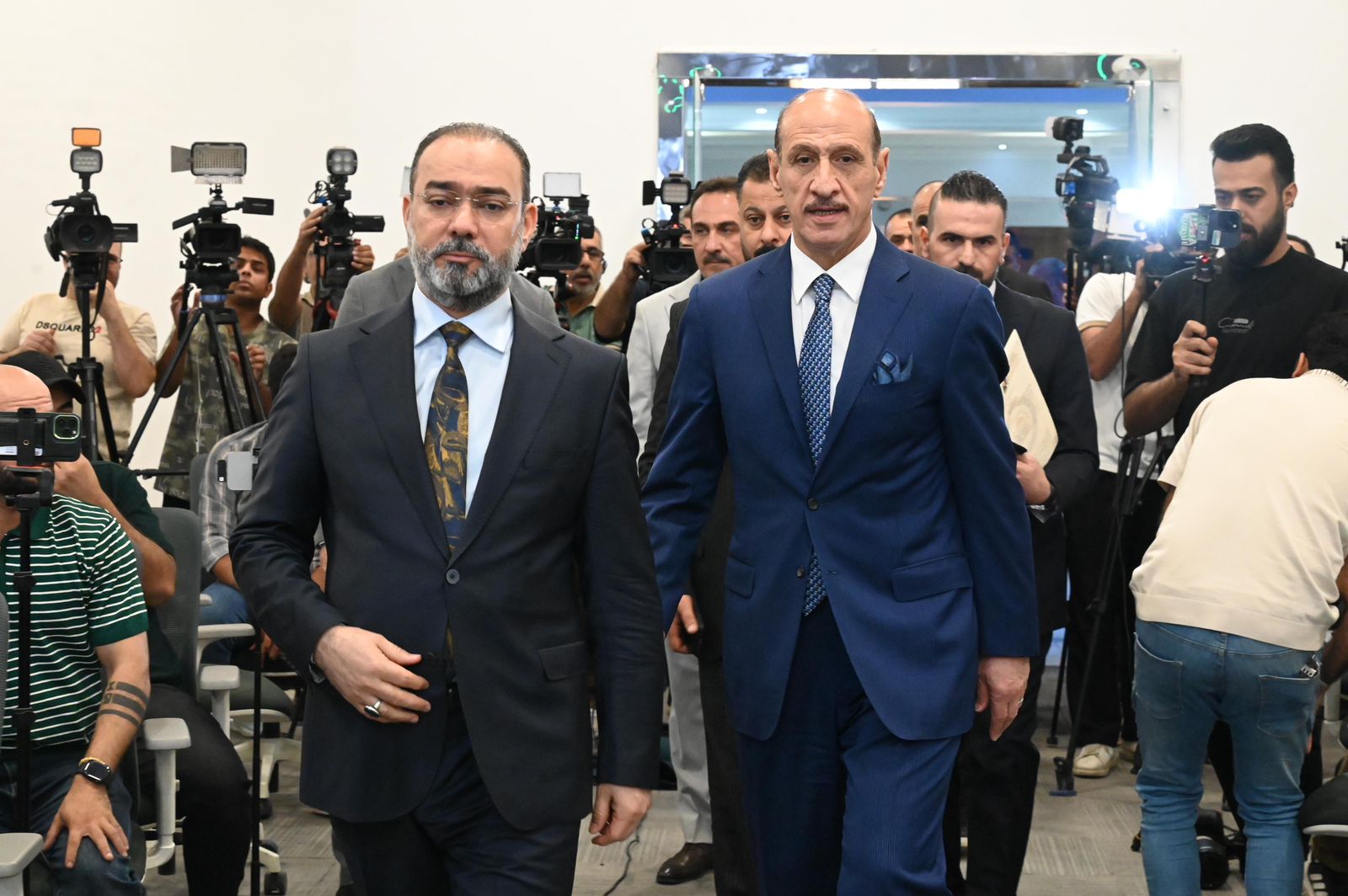 في لقاء مشترك مع رئيس الاتحاد العراقي لكرة القدم رئيس هيأة الإعلام والاتصالات يؤكد أن الرياضة واجهة حضارية.