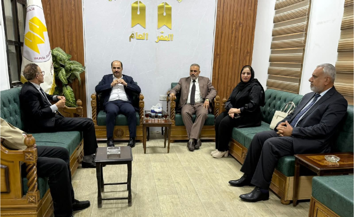 اتحاد الصحفيين العراقيين يستقبل النائب صائب خدر لقاء يؤكد وحدة الكلمة وقوة المواطن