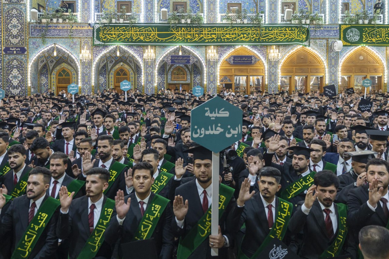العتبة العباسية المقدسة تطلق حفل تخرج طلبة الجامعات العراقية السادس بمشاركة 5 آلاف طالب