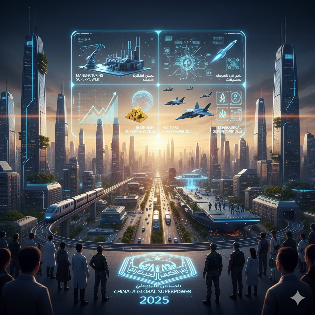 2025.. عام التحوّل الصيني الكبير عشر  إنجازات ترسّخ مكانة بكين كقوة عظمى شاملة