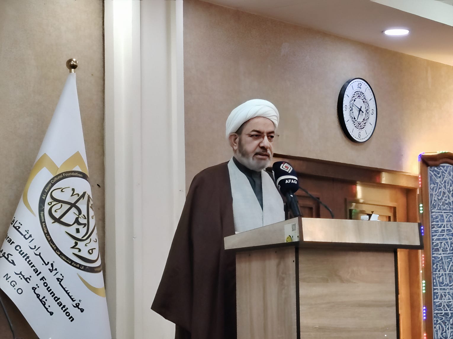 الكفيشي في ذكرى المبعث النبوي: الرسالة المحمدية أنقذت البشرية وعلى الأمة أن تدافع عن هذه الرسالة...