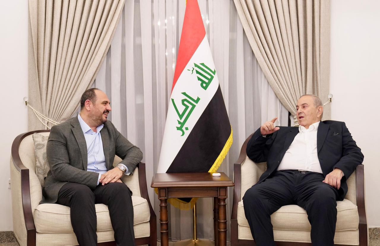 د. اياد علاوي يستقبل وفد كتلة صويانا المسيحية النيابية