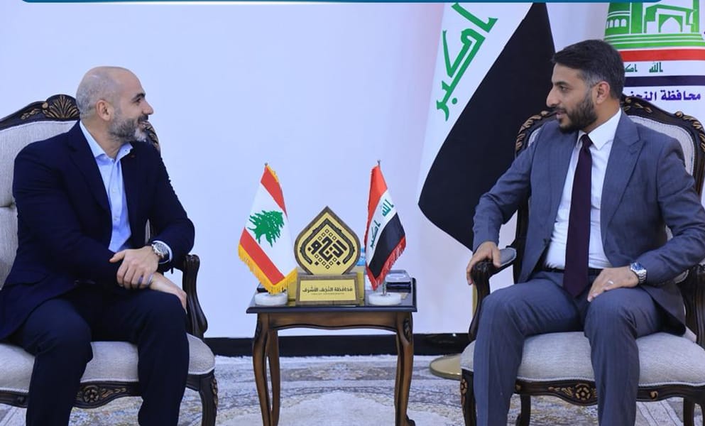 گناوي : يستقبل السفير اللبناني في العراق و يبحث سبل تعزيز العلاقات الثنائية