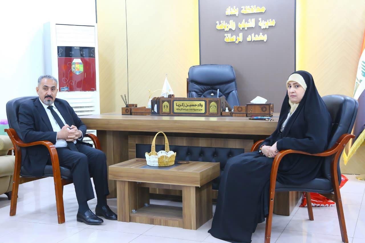 زيارة ميدانية لتعزيز قطاع الشباب: الشمري يتفقد مديرية شباب ورياضة الرصافة ويؤكد دعم الأنشطة..