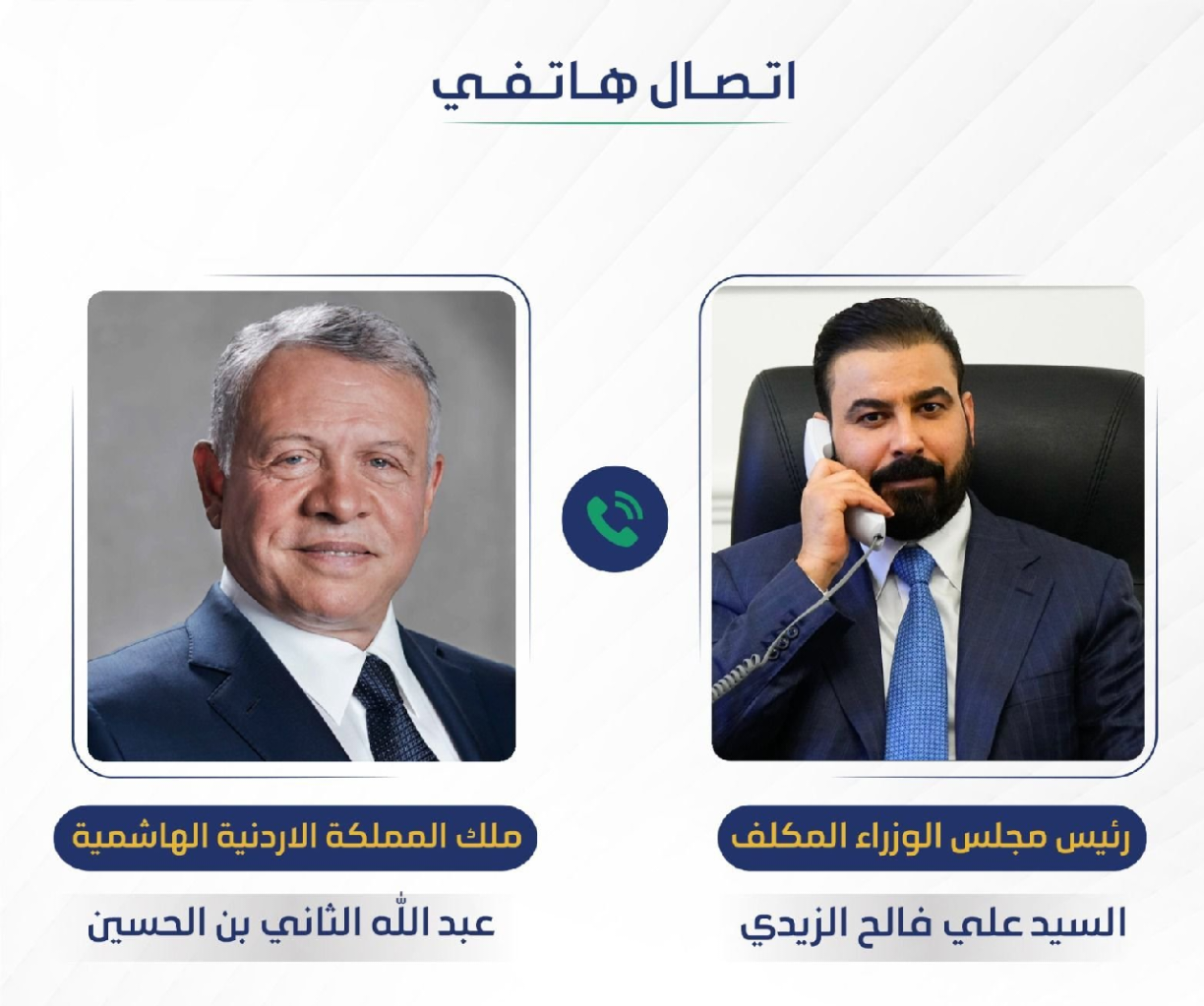 تعزيز العلاقات الإقليمية: علي فالح الزيدي يبحث مع الملك الأردني التعاون الثنائي..