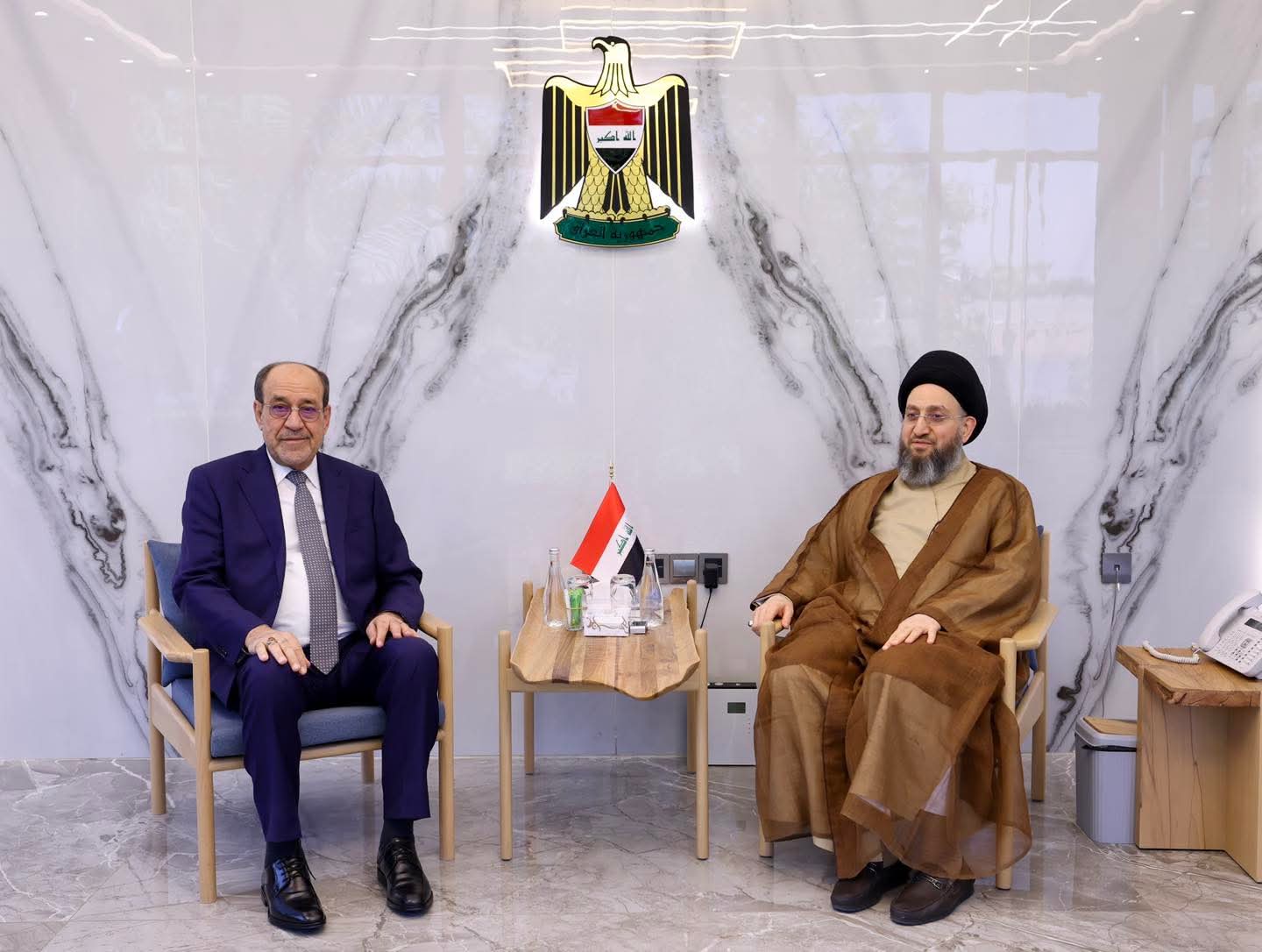 الحكيم والمالكي يؤكدان أولوية استكمال الحكومة وتعزيز وحدة الإطار التنسيقي..