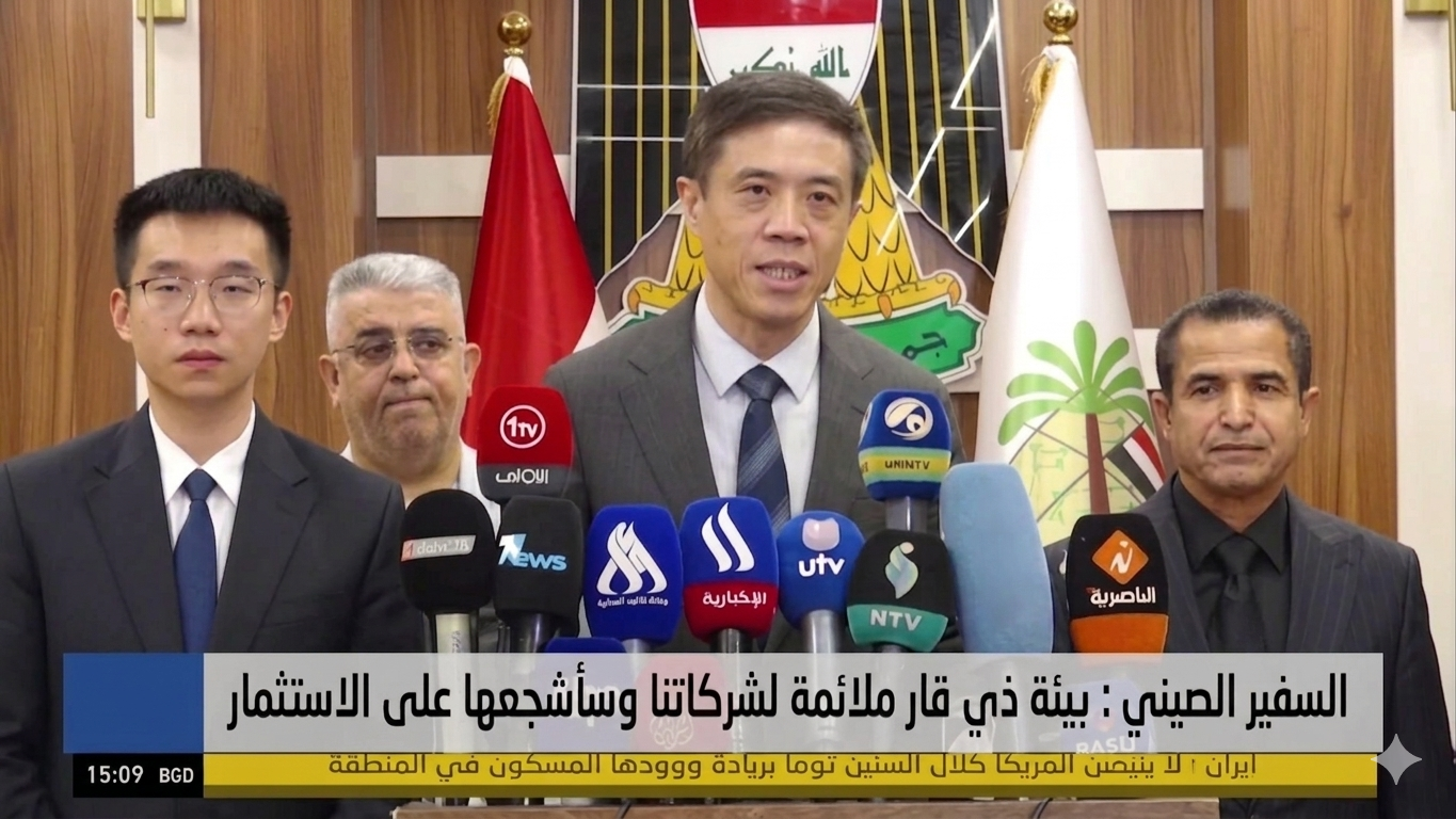ذي قار تستقطب اهتمام المستثمرين الصينيين.. السفير شوو هايفنغ يشيد ببيئتها الاستثمارية..