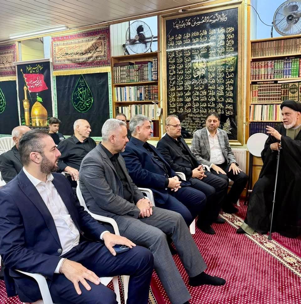 السفير العلوي يحضر مجلس عزاء الإمام الحسين (عليه السلام) في مركز أهل البيت (ع) الثقافي في فيينا.