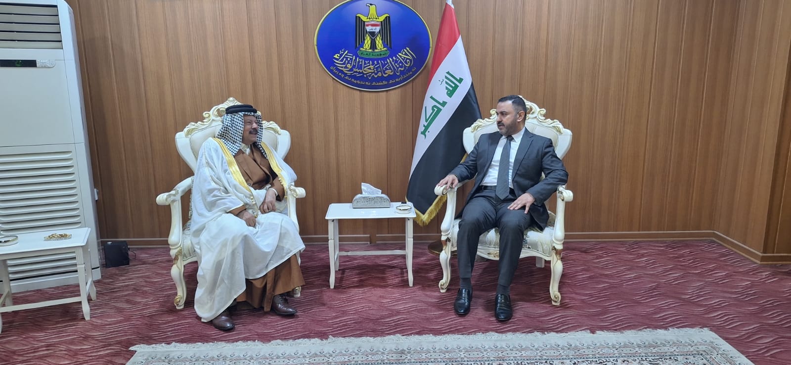 الأسدي والجحيشي يؤكدان أهمية مكافحة الفساد ودعم المبادرات التنموية لإنجاح العملية السياسية في العراق