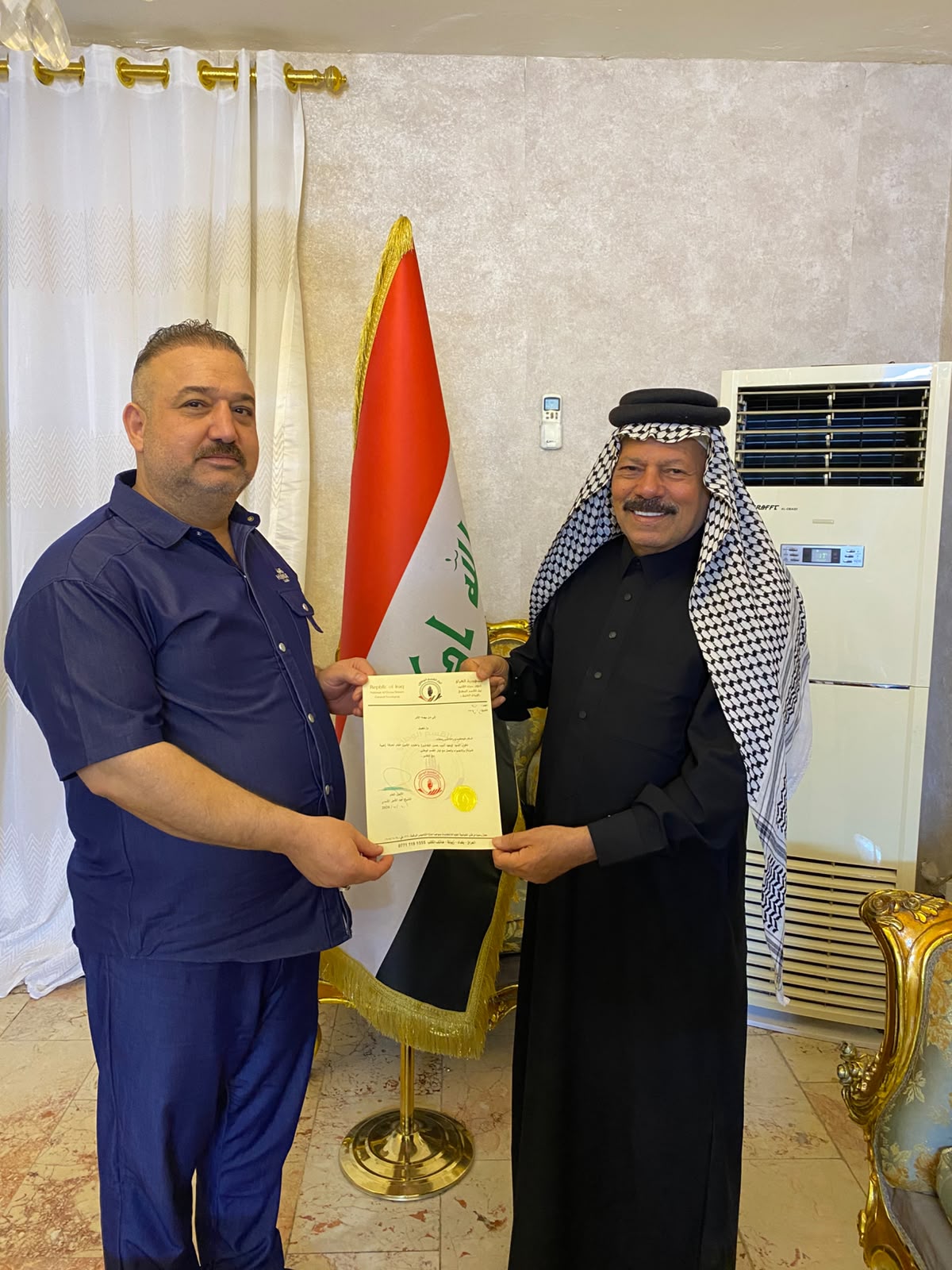حركة  "هيبة الدولة" تعلن انضوائها مع  تيار "القسم الوطني" لتعزيز العمل المشترك  وخدمة الصالح العام..