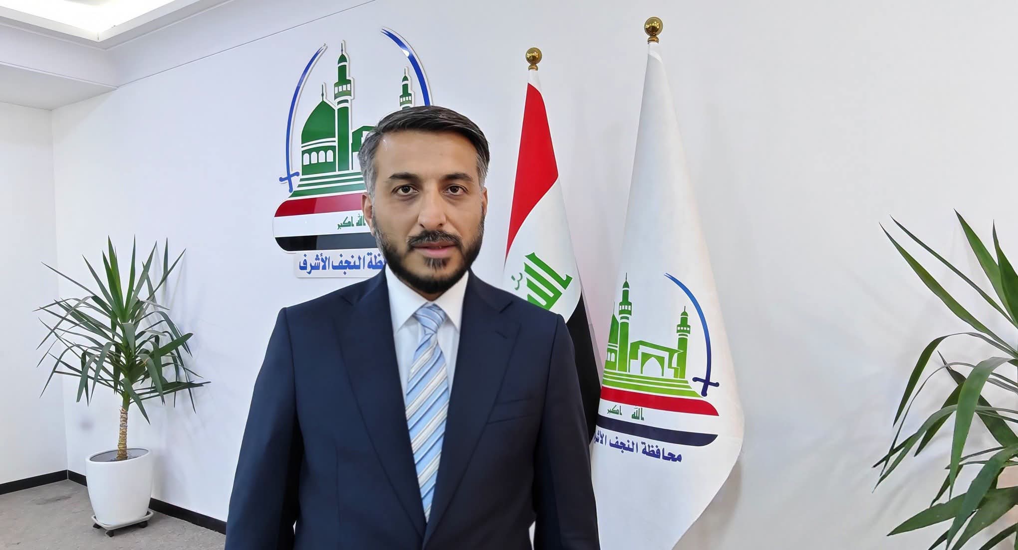 محافظ النجف : مشاريع مداخل المحافظة ستدخل الخدمة قبل زيارة الأربعين المقبلة