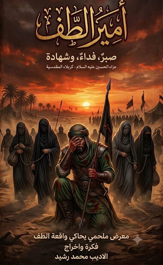 رشيد يطلق المعرض الملحمي "أمير الطف" في ميسان بالتزامن مع مسيرة الأربعين