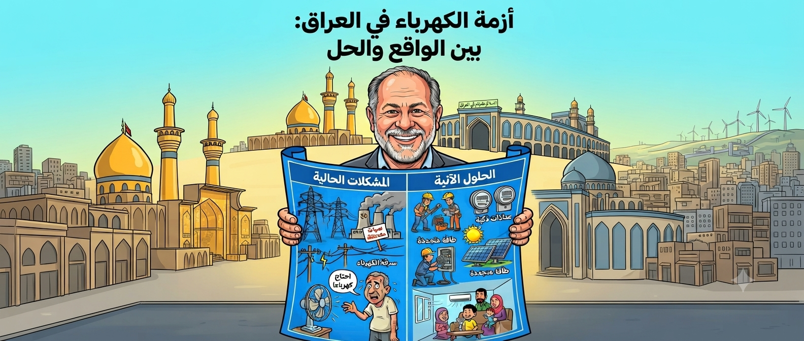أزمة الكهرباء في العراق..قراءة تحليلية في جذور المشكلة و حلولها المستدامة