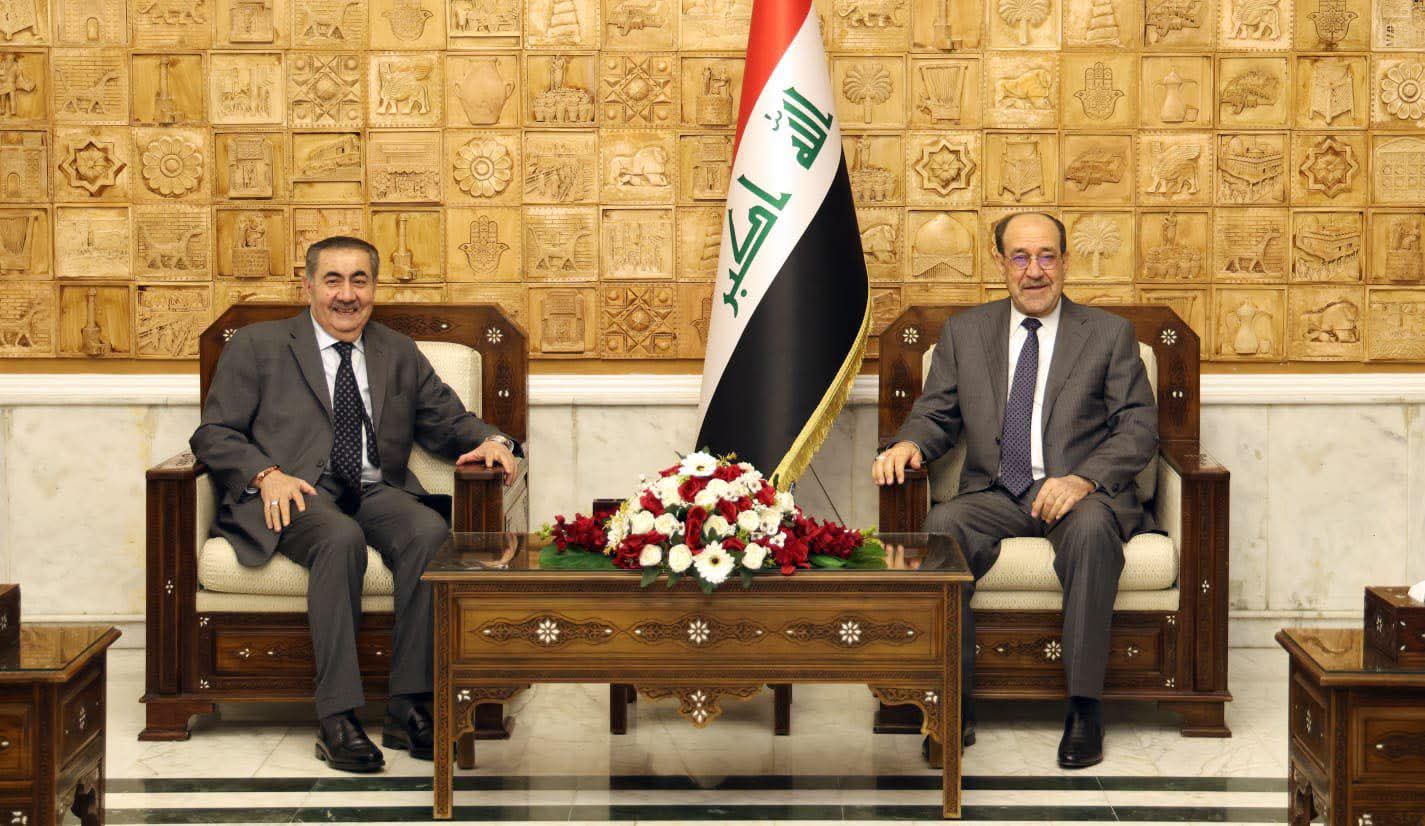 المالكي يستقبل وفد الديمقراطي الكردستاني لبحث مستجدات المشهد السياسي..