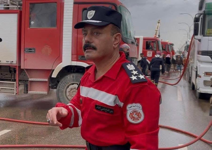 رئيس الجمهورية يوجّه كتاب شكر وتقدير لمدير الدفاع المدني في الأنبار تثميناً لجهوده المهنية