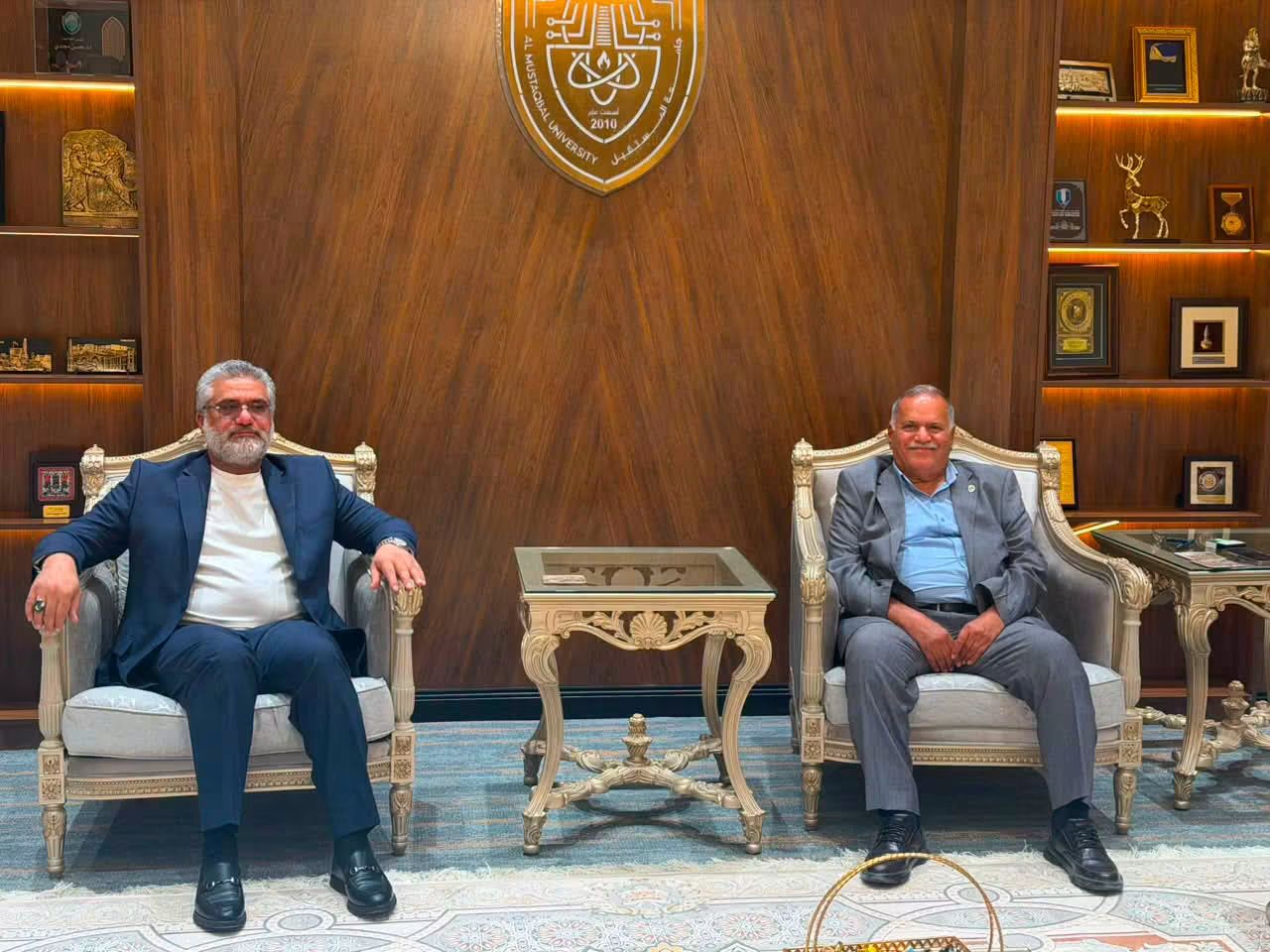 الحلاوي يزور جامعة المستقبل ويبحث مطالب طلبة بابل وسبل دعم المسيرة التعليمية..