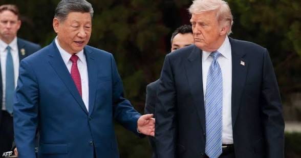 شي جين بينغ وترامب يبحثان الأمن والتكنولوجيا والذكاء الاصطناعي وتعزيز المصالح المشتركة بين واشنطن وبكين