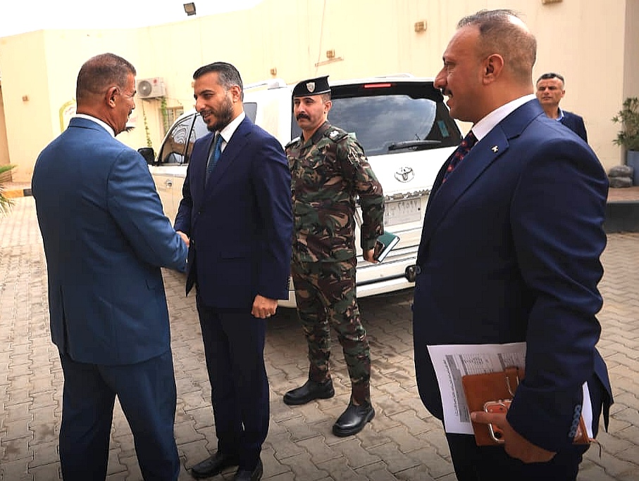 گناوي يزور مديرية الإستخبارات و مكافحة الإرهاب و يؤكد أهمية التكامل الأمني