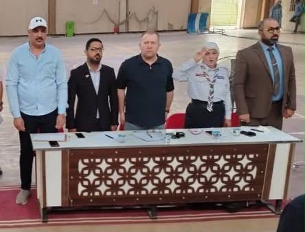 تربية الرصافة الثانية تبحث تطوير الأنشطة الرياضية والكشفية واكتشاف المواهب الطلابية